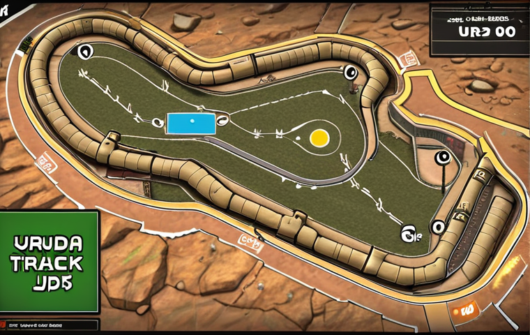 **A detailed tactical map of a KartRider track, highlighting hidden routes and strategic power-up locations. Overlaid with Urdu script annotations.**