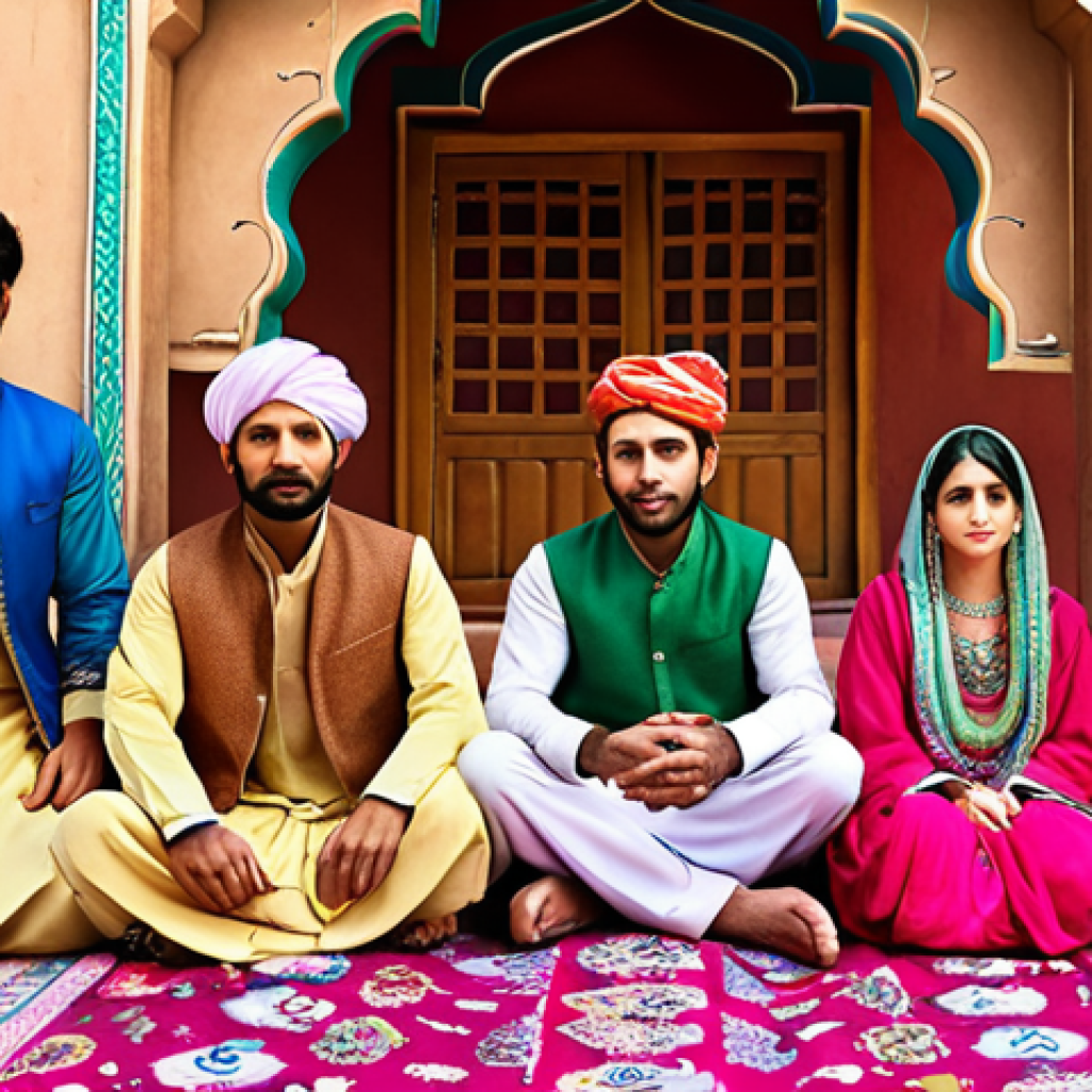 **Prompt:** KartRider characters in traditional Pakistani clothing, vibrant colors, festive atmosphere.