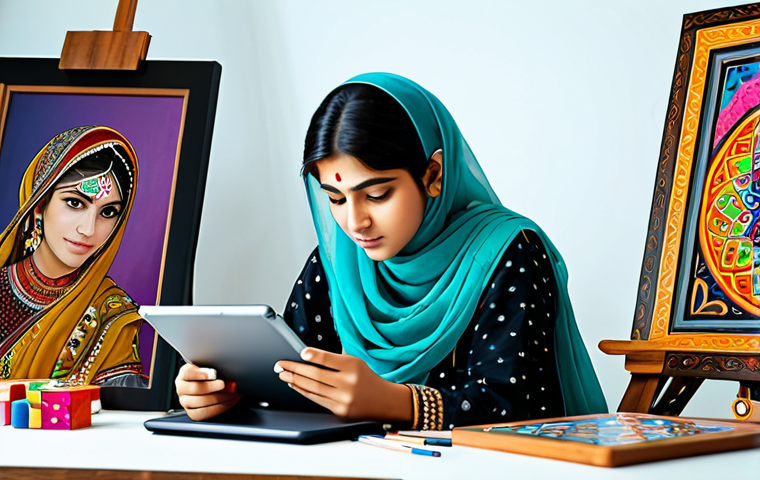 **

"A young artist fully clothed in modest traditional Pakistani dress, passionately sketching a KartRider character on a digital tablet, surrounded by colorful artwork inspired by the game, in a brightly lit studio, appropriate attire, safe for work, perfect anatomy, natural proportions, professional digital art, high quality, family-friendly"

**