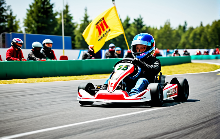카트라이더 업데이트 패치 포인트 - **Prompt:** A professional female race car driver in a fully clothed, modern racing suit, helmet on,...
