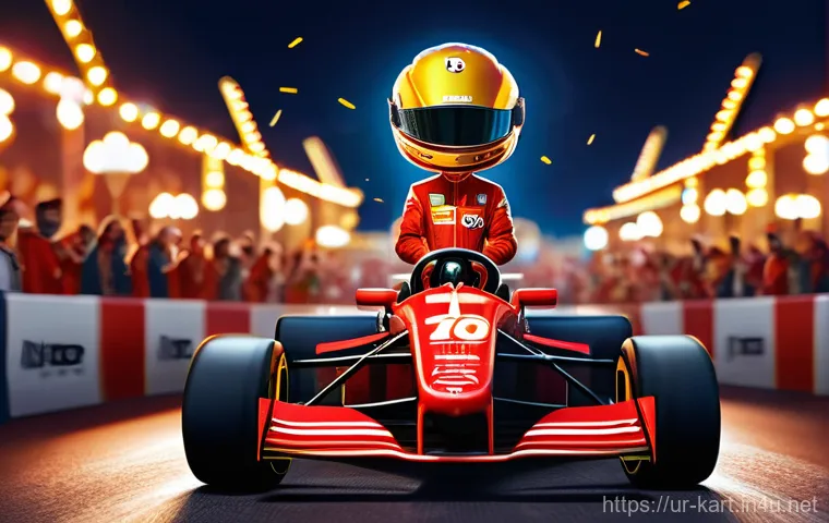 카트라이더 신규 캐릭터의 특징 분석 - **Prompt: Strategic Item Mastery**
"A new male kart racing character, mid-race, demonstrating hi... 카트라이더 신규 캐릭터의 특징 분석 - **Prompt: Strategic Item Mastery**
"A new male kart racing character, mid-race, demonstrating hi...