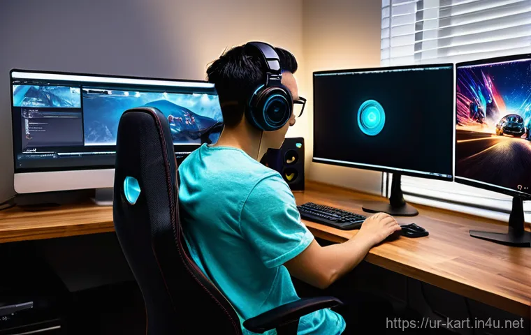 카트라이더 플레이 영상 편집 - **Dynamic Kart Race Finish:** A vibrant, high-energy image of a diverse group of four kart racers, e... 카트라이더 플레이 영상 편집 - **Dynamic Kart Race Finish:** A vibrant, high-energy image of a diverse group of four kart racers, e...