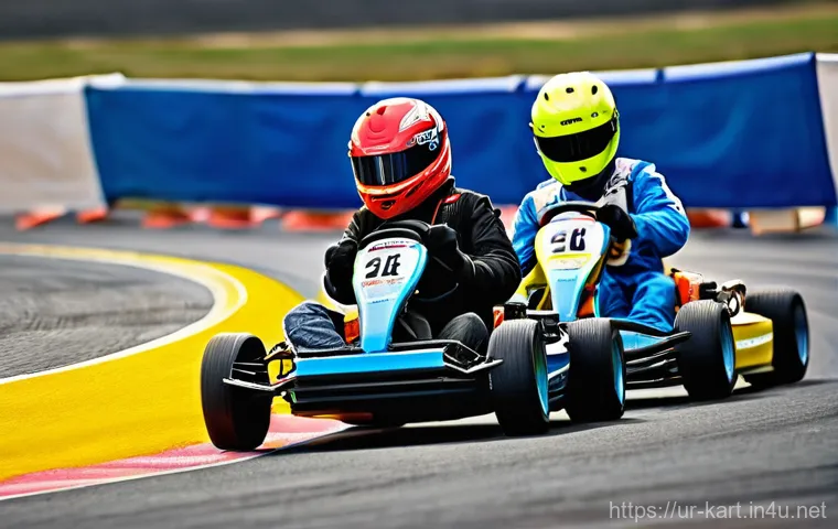 카트라이더 초보 유저의 드리프트 기술 가이드 - **Focused Practice Session:** A lone kart is seen on a quiet, stylized training track, free from the... 카트라이더 초보 유저의 드리프트 기술 가이드 - **Focused Practice Session:** A lone kart is seen on a quiet, stylized training track, free from the...